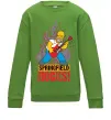 Детский Свитшот Springfield rocks Лаймовый фото