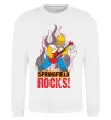 Свитшот Springfield rocks Белый фото