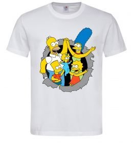 Мужская футболка Сімпсони сім'я