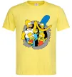 Чоловіча футболка Сімпсони сім'я Лимонний фото