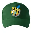 Кепка Сімпсони сім'я Темно-зеленый фото