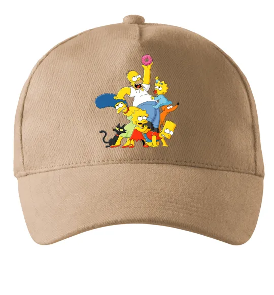 Кепка Сімпсони полювання за донатом Песочный фото