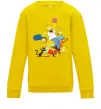 Детский Свитшот Сімпсони полювання за донатом Солнечно желтый фото