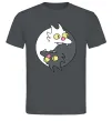 Чоловіча футболка Коти інь-янь Графіт фото