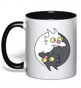 Чашка с цветной ручкой