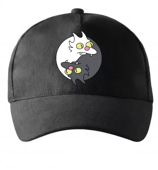 Кепка Коти інь-янь Чорний фото