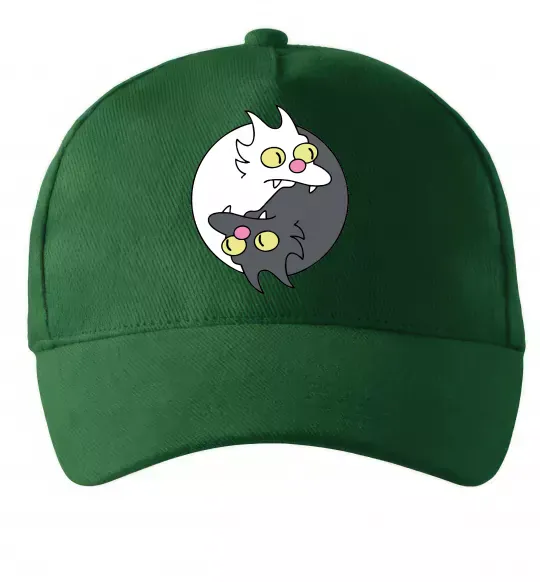 Кепка Коти інь-янь Темно-зелений фото
