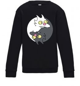 Дитячий світшот Коти інь-янь