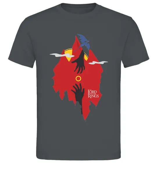 Чоловіча футболка Перстень дракон Графіт фото