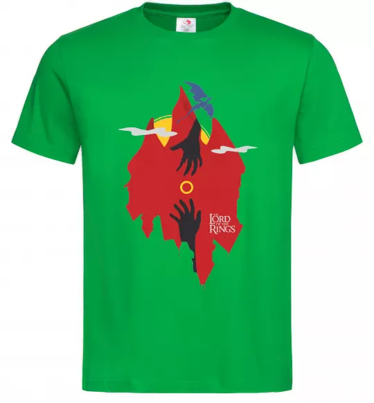Чоловіча футболка Перстень дракон Зелений фото
