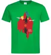 Чоловіча футболка Перстень дракон Зелений фото