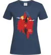 Жіноча футболка Перстень дракон Темно-синій фото