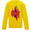 Детский Свитшот Перстень дракон Солнечно желтый фото
