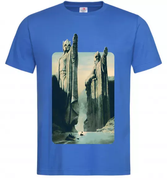 Чоловіча футболка Володар перстнів Яскраво-синій фото