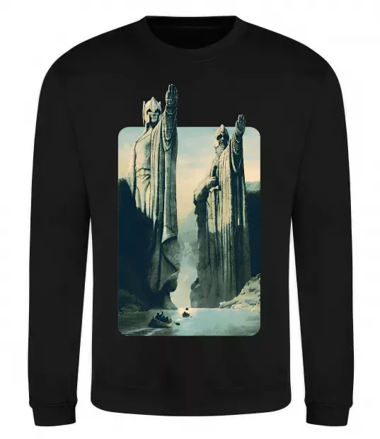 Світшот Володар перстнів Чорний фото