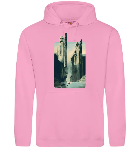 Чоловіча толстовка (худі) Володар перстнів Рожевий фото