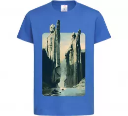 Детская футболка Володар перстнів Ярко-синий фото
