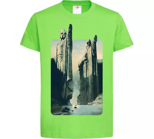 Детская футболка Володар перстнів Лаймовый фото