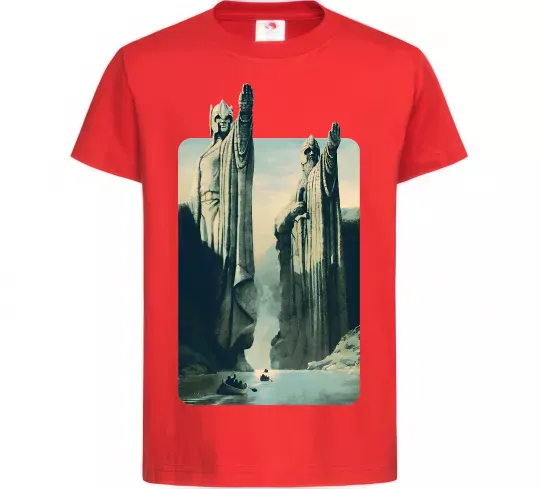 Детская футболка Володар перстнів Красный фото