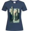 Женская футболка Володар перстнів Темно-синий фото