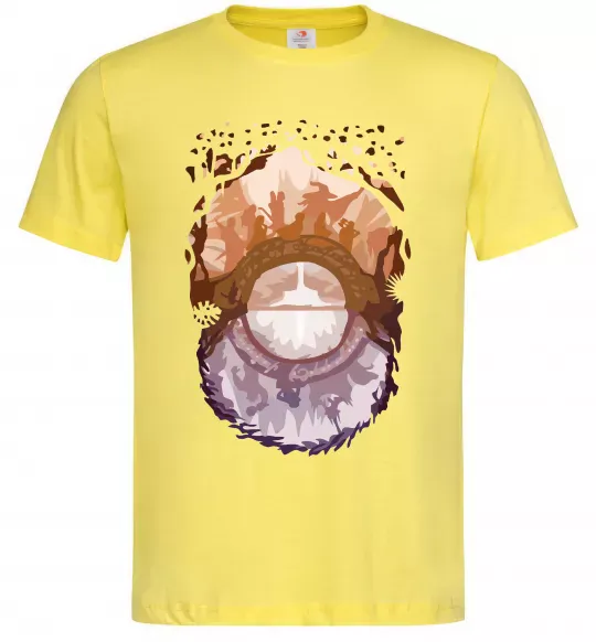 Чоловіча футболка Володар перстнів арт Лимонний фото
