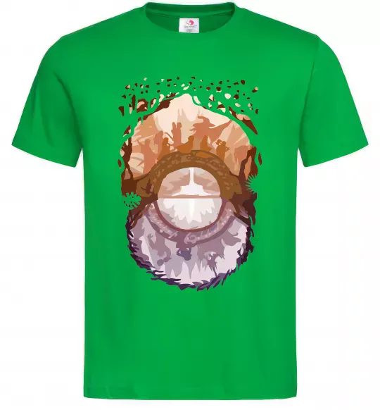 Чоловіча футболка Володар перстнів арт Зелений фото