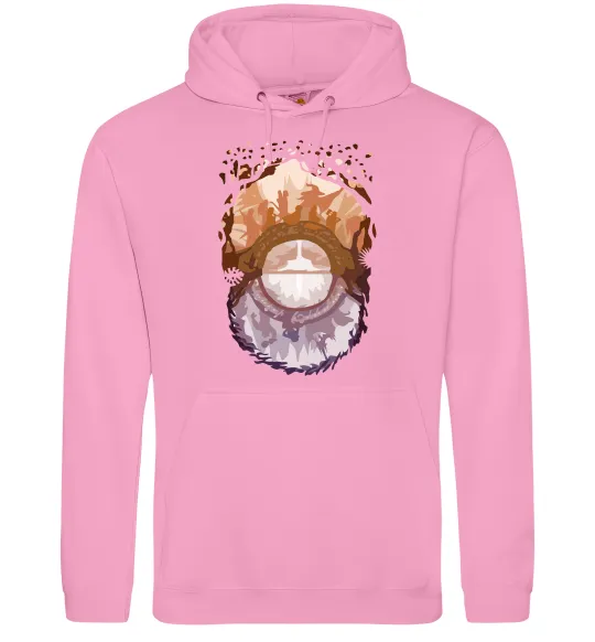 Женская толстовка (худи) Володар перстнів арт Розовый фото