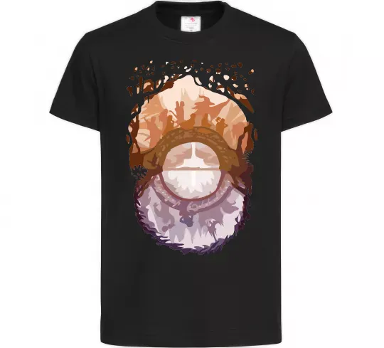 Детская футболка Володар перстнів арт Черный фото