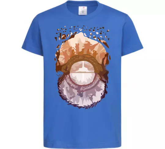 Детская футболка Володар перстнів арт Ярко-синий фото