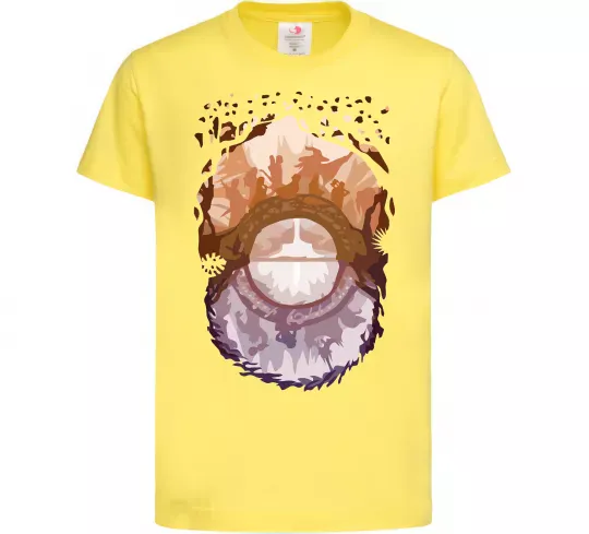 Детская футболка Володар перстнів арт Лимонный фото