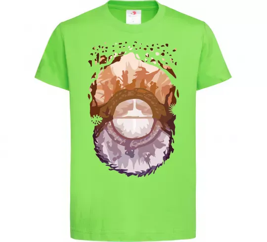 Детская футболка Володар перстнів арт Лаймовый фото