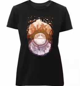 Женская премиум футболка