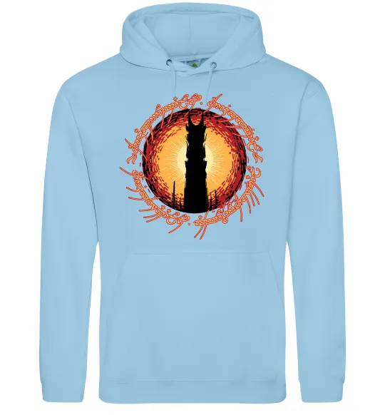 Мужская толстовка (худи) Володар перстнів Tower Голубой фото