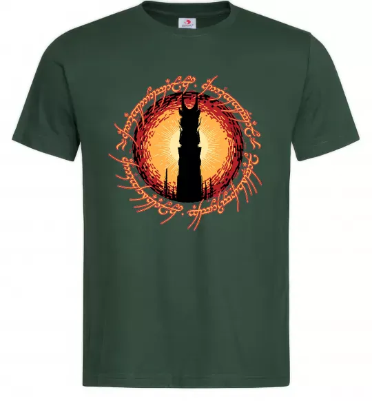 Мужская футболка Володар перстнів Tower Темно-зеленый фото