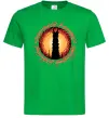 Мужская футболка Володар перстнів Tower Зеленый фото