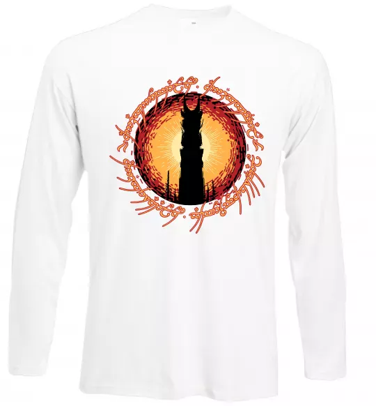 Лонгслив Володар перстнів Tower Белый фото