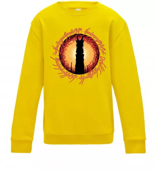 Детский Свитшот Володар перстнів Tower Солнечно желтый фото