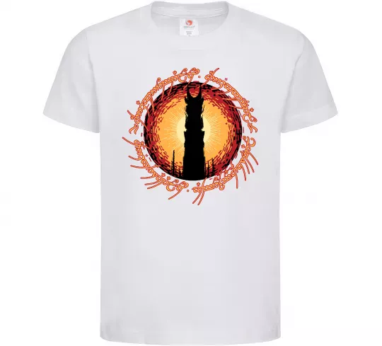 Дитяча футболка Володар перстнів Tower Білий фото