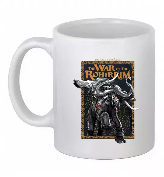Чашка керамическая War of the Rohirrim Белый фото
