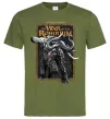 Чоловіча футболка War of the Rohirrim Оливковий фото