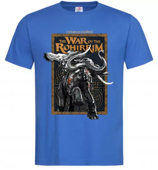 Чоловіча футболка War of the Rohirrim Яскраво-синій фото