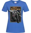 Женская футболка War of the Rohirrim Ярко-синий фото
