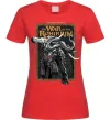 Женская футболка War of the Rohirrim Красный фото