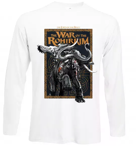 Лонгслів War of the Rohirrim Білий фото