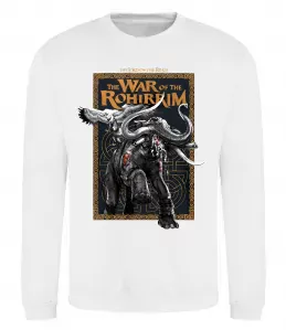 Свитшот War of the Rohirrim Белый фото