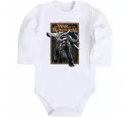 Дитячий бодік War of the Rohirrim Білий фото