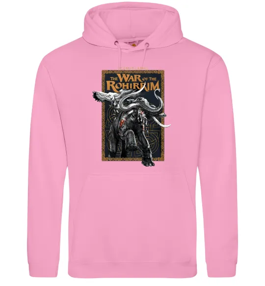 Чоловіча толстовка (худі) War of the Rohirrim Рожевий фото