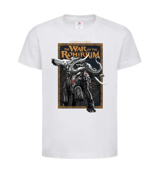 Дитяча футболка War of the Rohirrim Білий фото