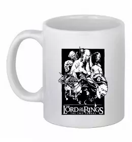 Чашка керамічна The two towers Білий фото