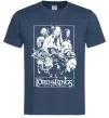 Мужская футболка The two towers Темно-синий Мужская футболка The two towers Темно-синий фото